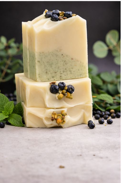 Juniper & Mint Goat's Milk Soap