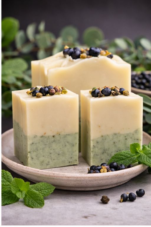 Juniper & Mint Goat's Milk Soap
