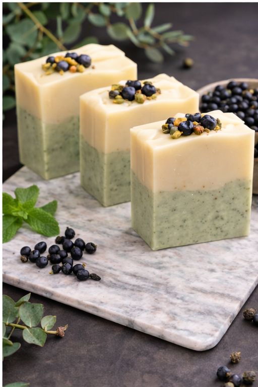Juniper & Mint Goat's Milk Soap